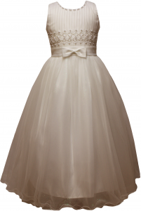 GIRLS CASUAL DRESSES (0232318) IVORY